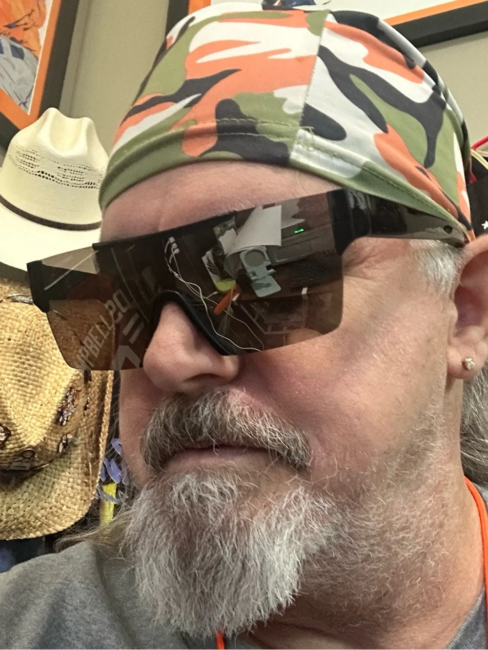 CG Shield Oversized Fashion Sunglasses UV400